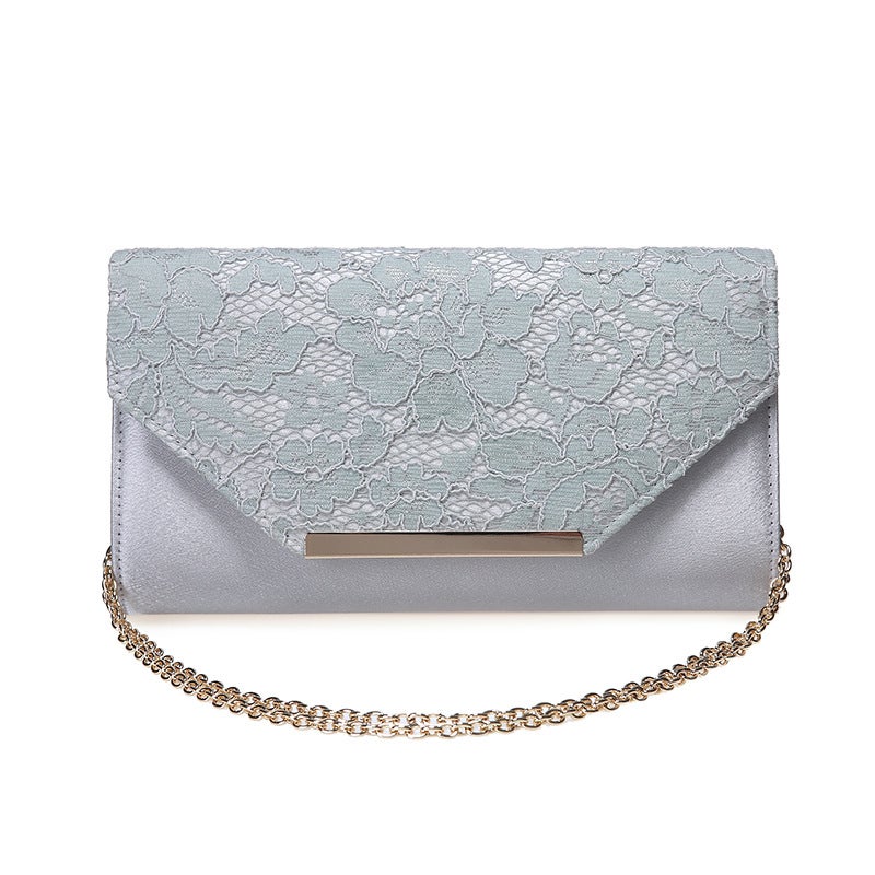 E-Commerce Evening Bag Fashion Clutch Bag All-Match Dress Full Crossbody Shoulder Bag Bridal Bag High-End Banquet Bag - Image 1