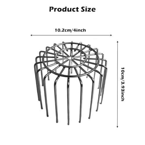 Aeenioy Drain Pipe Rat Stopper, 304 Stainless Steel Anti Rat Mesh Drain Cover, Universal Fit for 100mm Pipes, Prevents Rodent Entry & Clogs, Ideal for Kitchen Sink, Bathroom, Washing Machine Outlet - Image 2