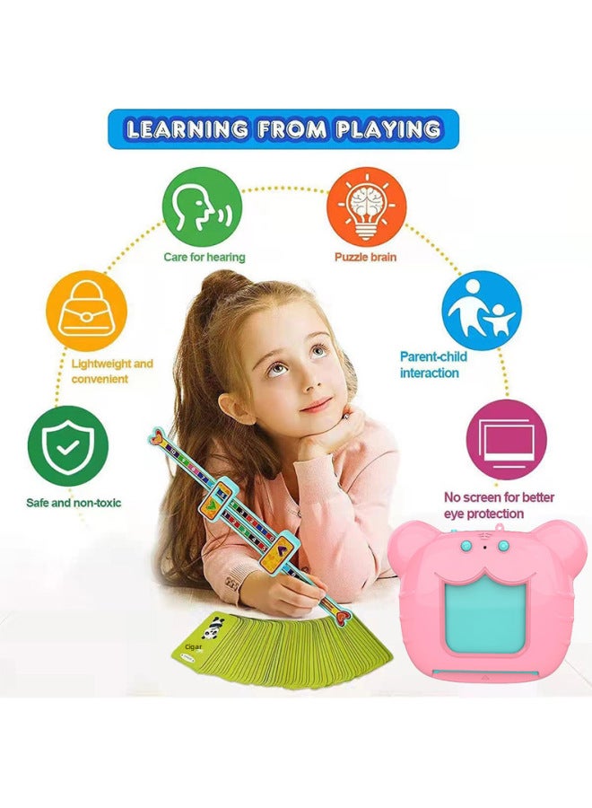 Early Education Smart Toy/learning Machine/educational Aid For Children Intelligent Cognitive Enhancement-Color:Fox English Arabic - Image 3