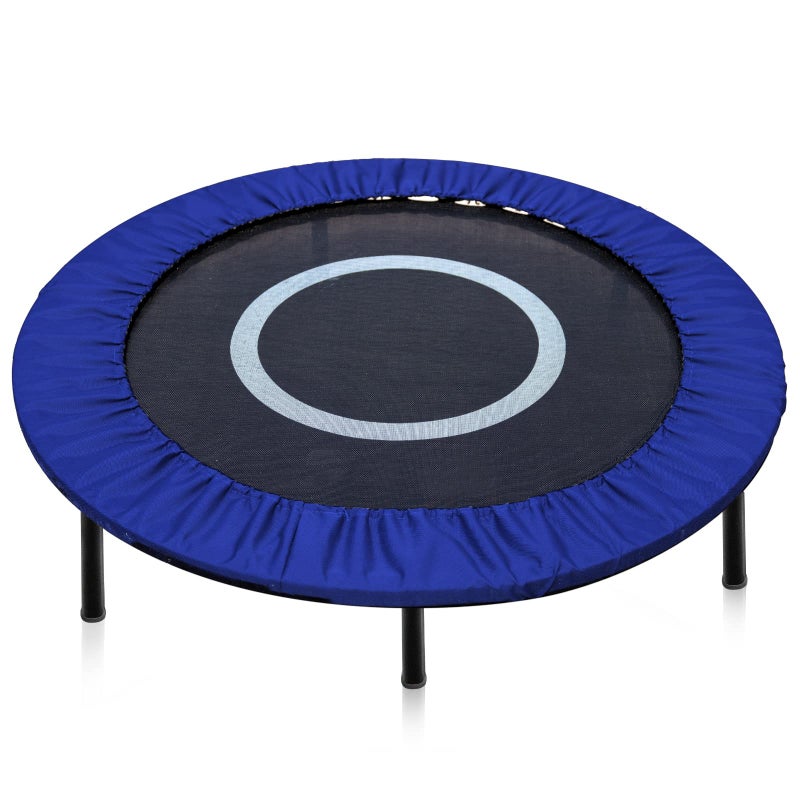 Tatuo Trampoline Spring Cover Round Small Trampoline Replacement Safety Cover 600D Oxford Cloth Optional For Serviceable Waterproof Frame For Home(36 Inch-6 Hole,Blue) - Image 1