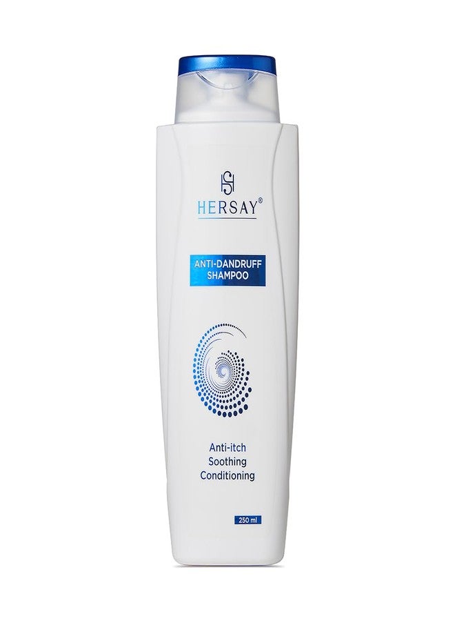 Hersay Anti-Dandruff Shampoo | Reduces Dandruff | Relieves Itching & Redness | Soothes Irritated Scalp | Strengthens Hair & Prevents Hair Fall | Hair Conditioning | No Harsh Chemicals | 250 ml - Image 1