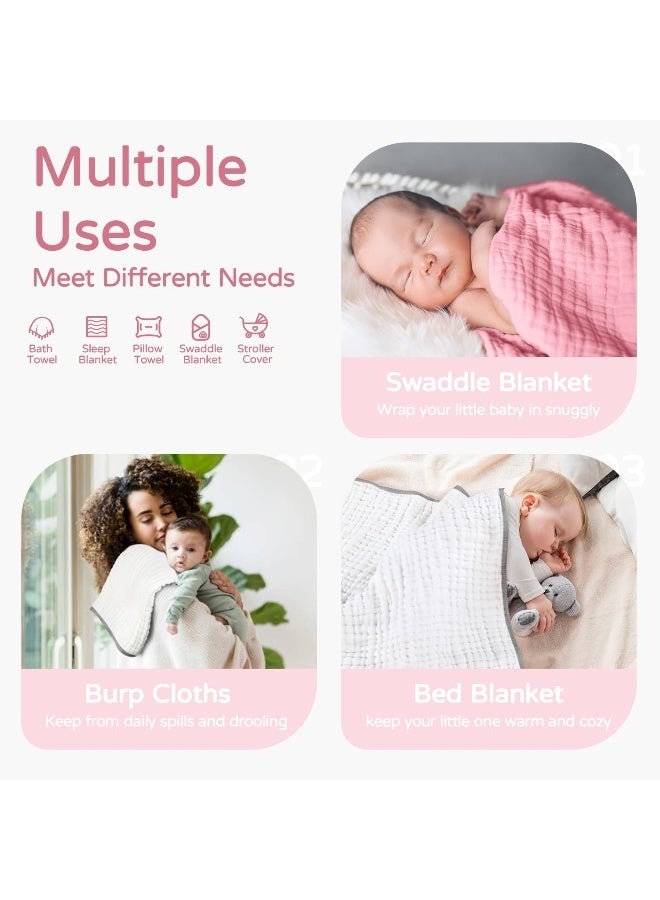 YOOFOSS منشفة يوفوس للأطفال بغطاء للرأس - عبوة من 2 - Image 3