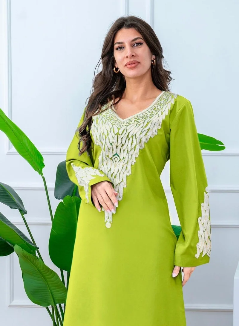 AL BENT AL SHARQIEH women jalabia , arabian dress mukhawar