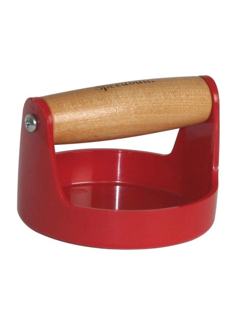 Speedball Red Baron Baren  4 Inch Hand Printing Tool with Wooden Handle  Smooth Plastic Surface for Block Printing  Printmaking