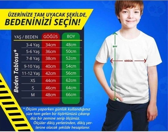 Alpşan Ticaret Alpsan Trade Printed Kids Adult T-Shirt Draco Edgar Spike Leon Kenji Colt  - Image 2