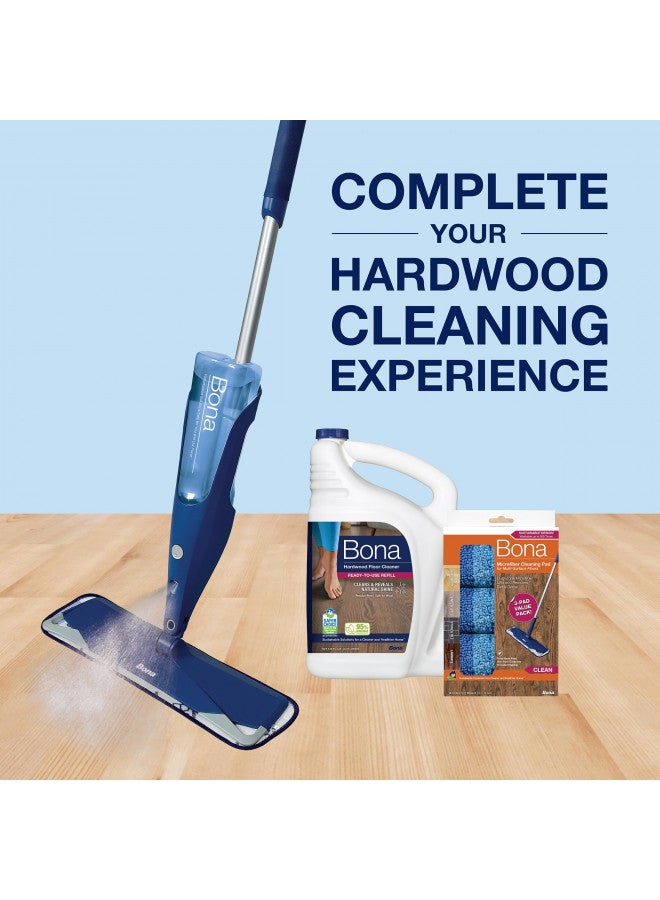 Bona Hardwood Floor Premium Spray Mop - Includes Hardwood Floor Cleaning Solution and Machine Washable Microfiber Cleaning Pad - Dual Zone Cleaning for Faster Cleanup - Spray Mop for Wood Floors - Image 5