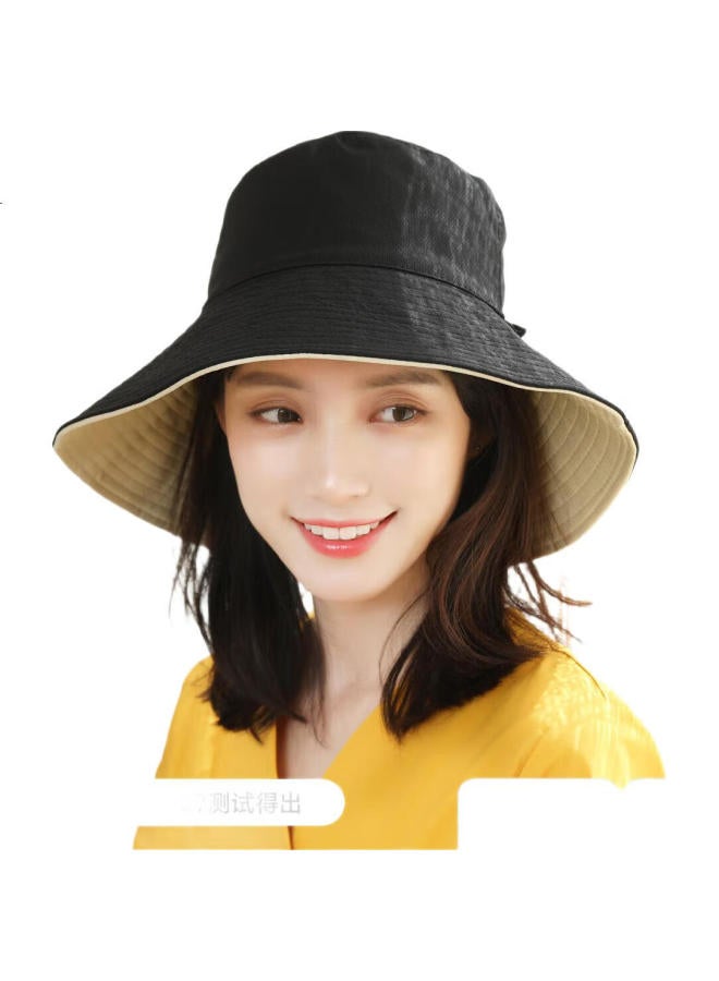 JIUMU Sun Protection Hat For Women, Sun Visor, Sun Hat, Fisherman Hat, Cooling Hat, Summer Outdoor Face-Covering Uv Protection Hat For Women - Image 1