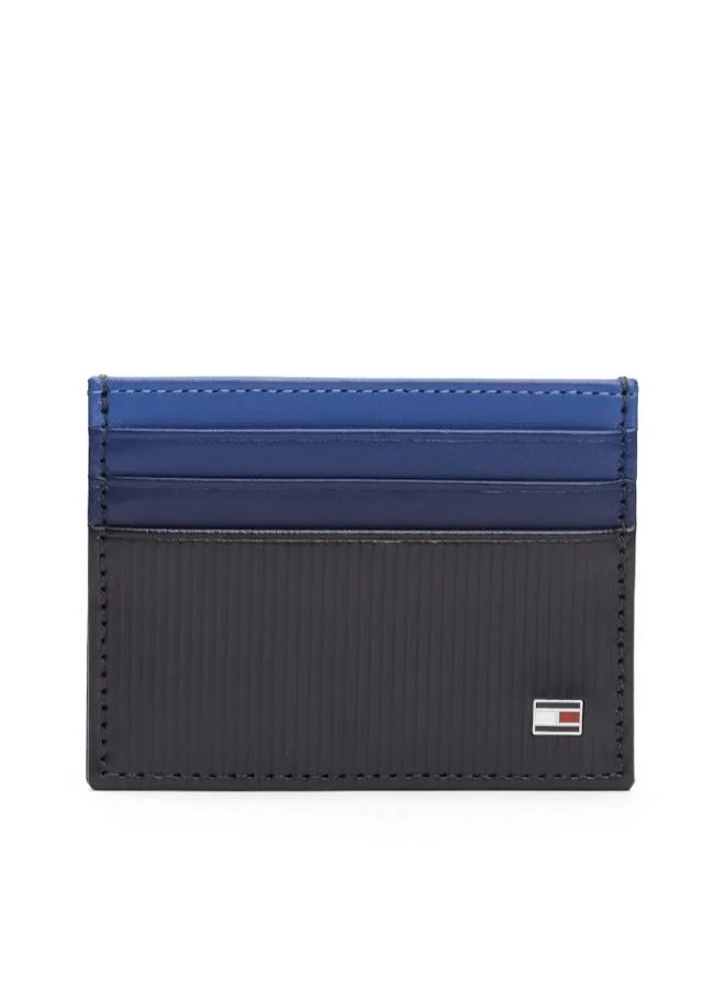 Hilfiger Flag Leather Credit Card Holder