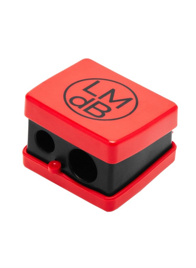 Le Metier De Beaute MĒTIER® Eye & Lip Cosmetic Pencil Sharpener Le Deux, Convenient, Essential Tool, Easy To Clean, Travel-Friendly, Compact, Stainless-Steel Blade