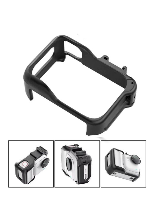 Protective Cage Case For Insta360 GO Ultra Expandable Frame Protective Case Double Clod Shoe Protective PC Shell compatible with Insta360 GO Ultra Accessories - Image 3