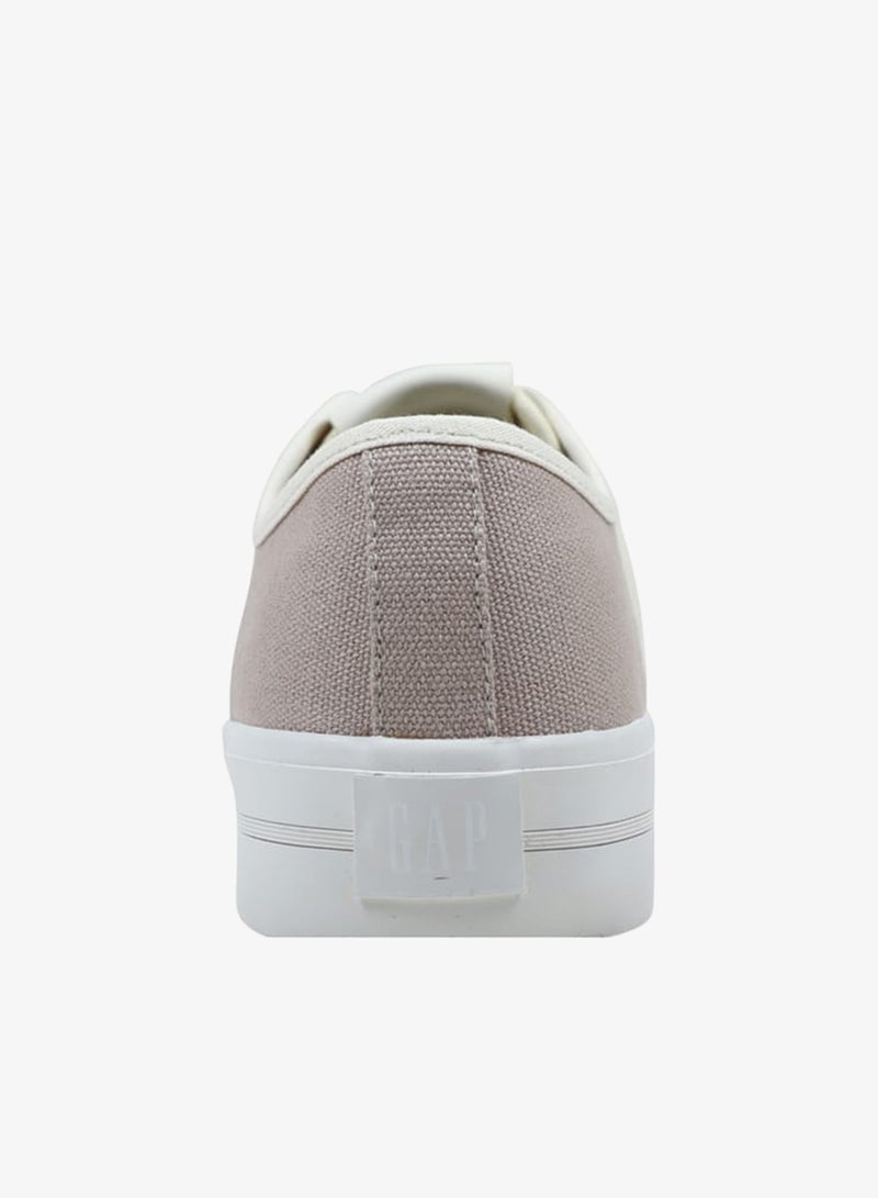 جاب سنيكرز نسائي بتفاصيل شعار وإغلاق برباط - بالتيمور - Image 3