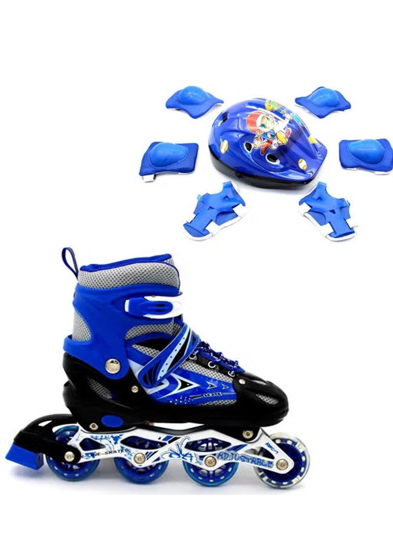 DubaiGallery Sunflower Children's Outdoor Sports Shoes Skate Shoes with Wheels for Girls Boys Children Roller Skates Sneakers - Image 1