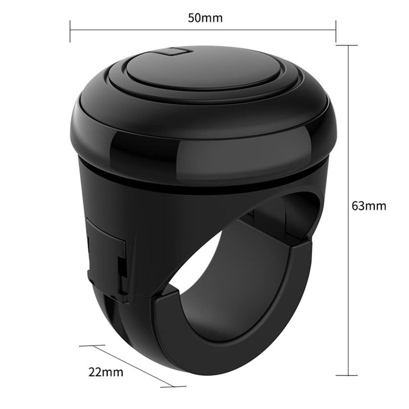 AutoBizarre 360° Rotation Car Steering Wheel Knob Booster Ball For Easy Driving Compatible with All Cars - Image 3