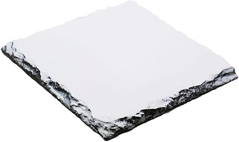مستر_آر إطار صور مربع مزود بلوح من الحجر الزجاجي بحجم 20 × 20 سم، مناسب لحفلات الزفاف، أعياد الميلاد، أو ميلاد الأطفال، مع إمكانية طباعة الصور باستخدام تقنية النقش بالحرارة (Sublimation). - Image 1