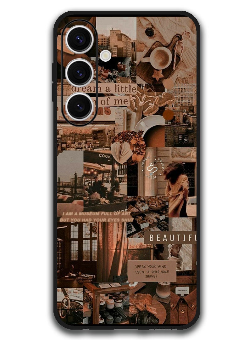 Theodor Protective Case Anti Scratch Shock Proof Bumper Cover For Samsung Galaxy S24 FE Aesthetic dark Beautiful - Image 1