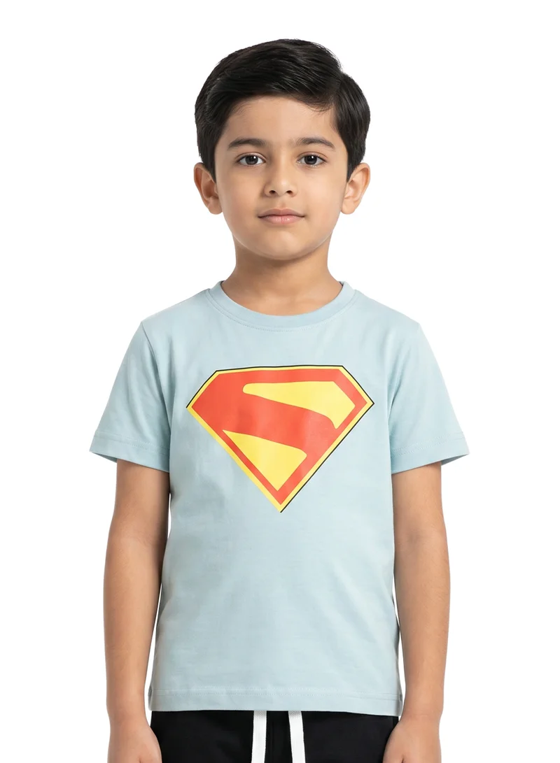 Warner Bros. Warner Bros. Superman Toddler Boys Pyjama Set – Cotton T-Shirt & Jogger Sleepwear Set