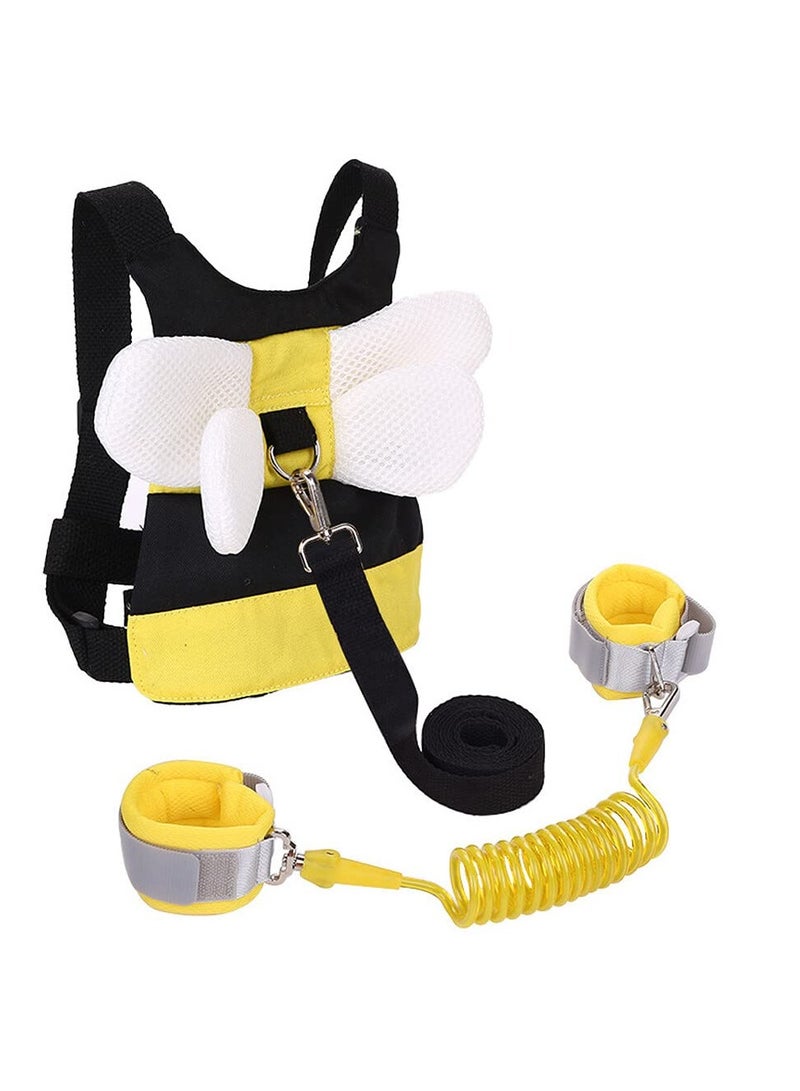 SYOSI SYOSI Baby Reins Harness Backpack, Toddler Safety Leash with Reins Toddler Reins and Harness Backpack Toddler Reins for Walking Backpack with Anti Lost Wrist Link for Kid  - Image 5