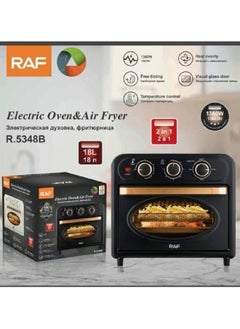 RAF 2X1Air Fryer&Electric Oven 18L/1360W(R.5348 B)  - Image 2