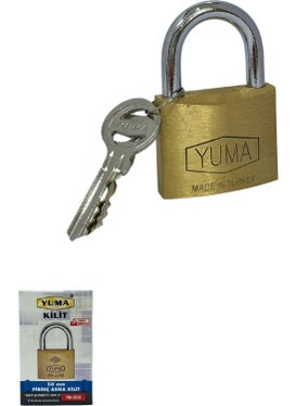 Yuma Brass Padlock 50MM 