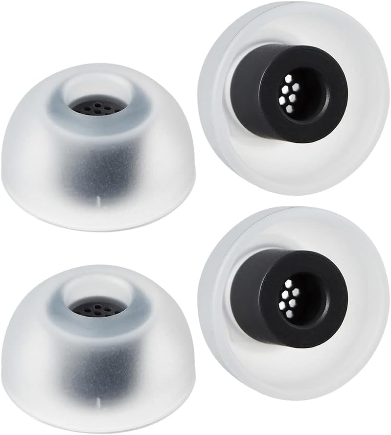 AZLA SednaEarfit MAX for Galaxy Buds 2 Pro Phantom Black / 2 Pairs (L), Earbud Tips for Wireless Headphones, Noise Canceling Replacement Tips, Samsung-Certified Eartips - Image 1