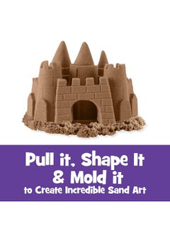 Kinetic Sand Kinetic Sand Brown Marron Sand Bag Activity Kit  - Image 1