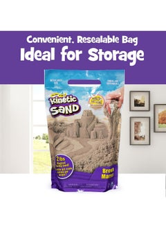 Kinetic Sand Kinetic Sand Brown Marron Sand Bag Activity Kit  - Image 2