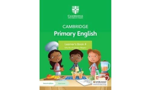 Cambridge Primary English Learners Book 4 With Digital Access 1 Year 