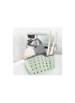 MIRFA Kitchen Sink Shelf Organizer - Sink Caddy Soap And Sponge Holder Drying Rack (Green)  - Image 4