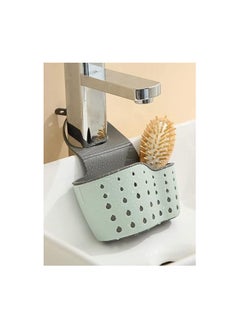 MIRFA Kitchen Sink Shelf Organizer - Sink Caddy Soap And Sponge Holder Drying Rack (Green)  - Image 5