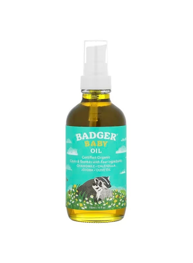 Baby Oil, 118 ml (4 fl oz)