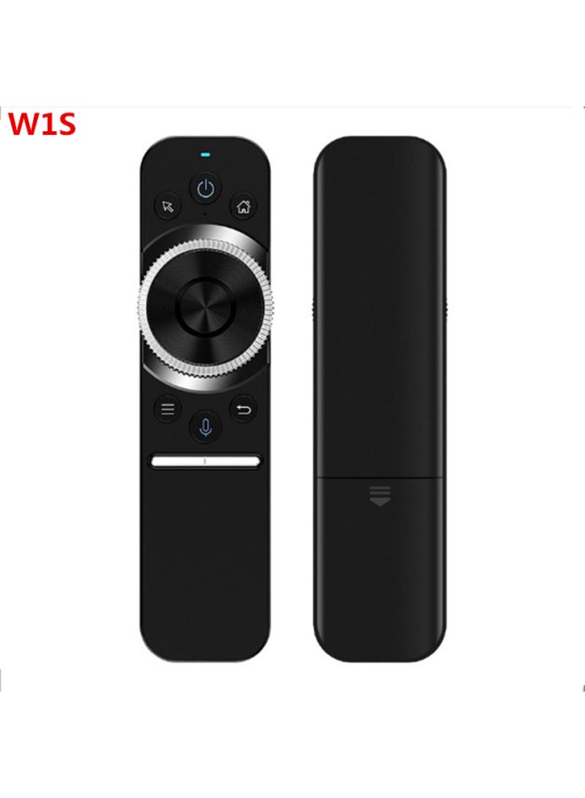 W1S WireleSS FlyinG MouSe 2.4G Voice FlyinG MouSe Infrared LearninG Android Set-top Box Remote Control W1 FlyinG MouSe W3 FlyinG MouSe-Color:w3 (without Logo)  - Image 3