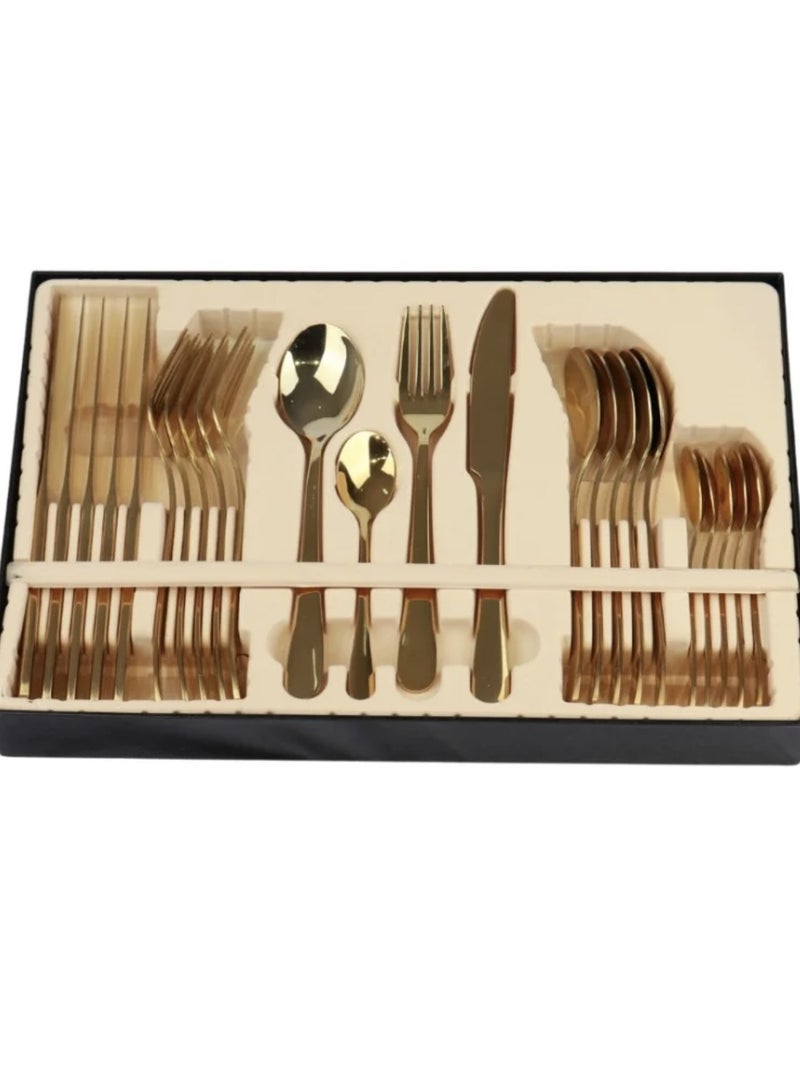 HOMEVEO 24-piece knife, fork and spoon set  - Image 3