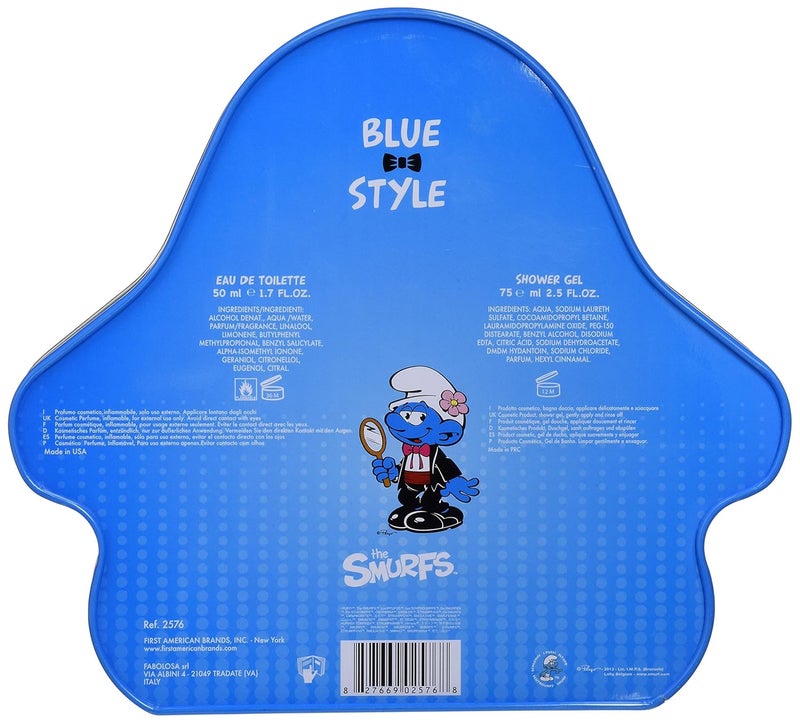 THE SMURFS First American Brands Smurfs 3D Vanity Perfume for Children 17 Ounce and Shower Gel 25 Fl oz - Image 3