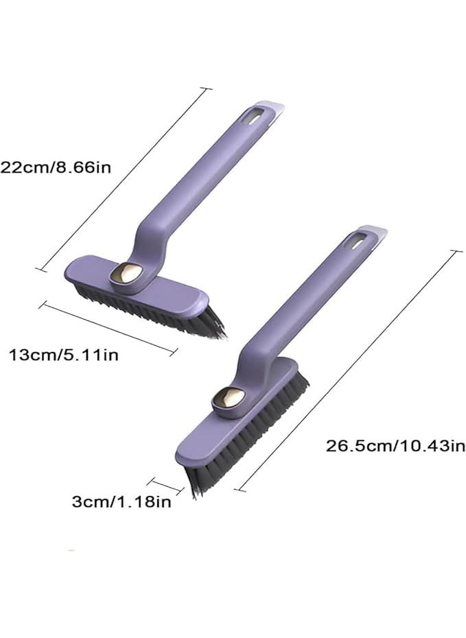 istore Istore Toilet Cleaning Brush | Multi-Function Crevice Cleaning Brush with Hard Bristles | 360° Rotating Gap Brush for Dead Corners | Ideal for Bathroom, Kitchen, Tile, Floors, & Sink  - Image 3