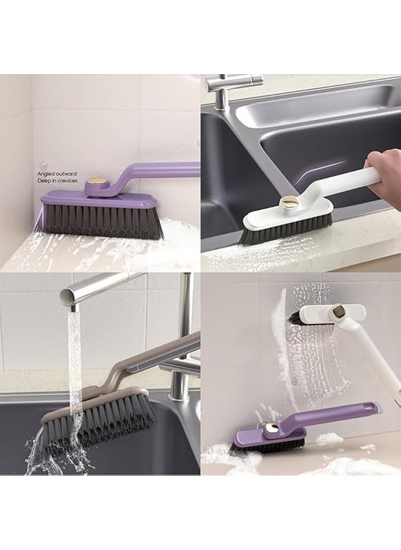 istore Istore Toilet Cleaning Brush | Multi-Function Crevice Cleaning Brush with Hard Bristles | 360° Rotating Gap Brush for Dead Corners | Ideal for Bathroom, Kitchen, Tile, Floors, & Sink  - Image 4