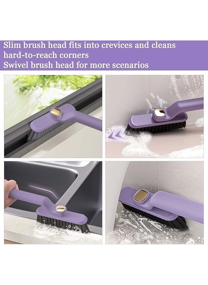 istore Istore Toilet Cleaning Brush | Multi-Function Crevice Cleaning Brush with Hard Bristles | 360° Rotating Gap Brush for Dead Corners | Ideal for Bathroom, Kitchen, Tile, Floors, & Sink  - Image 2