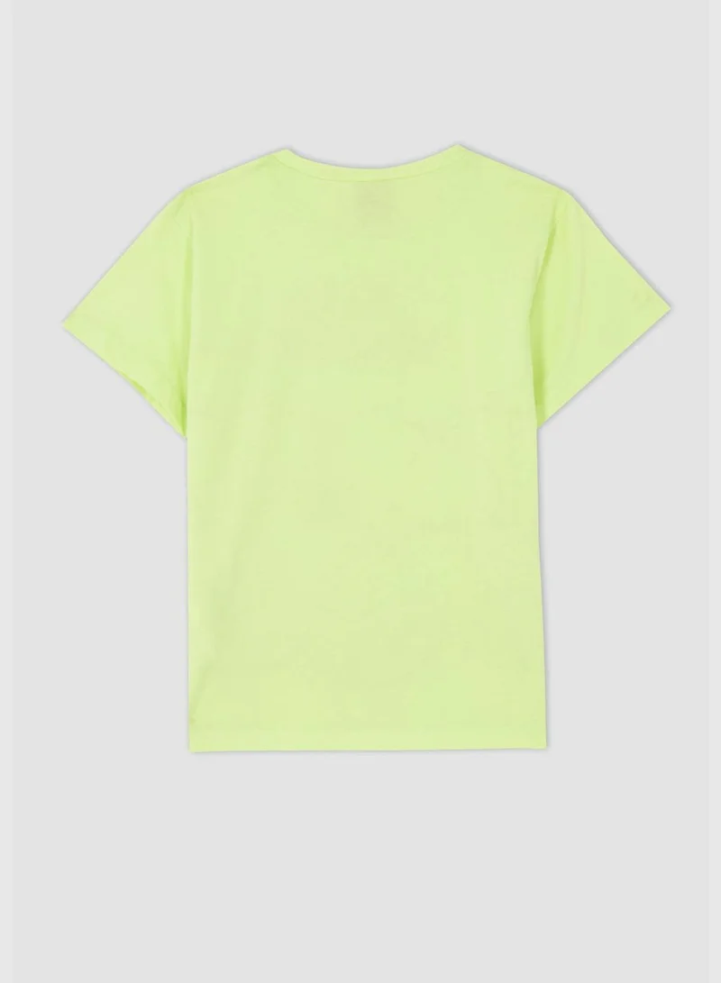 ديفاكتو Girl Snoopy Licenced Regular Fit Short Sleeve Body