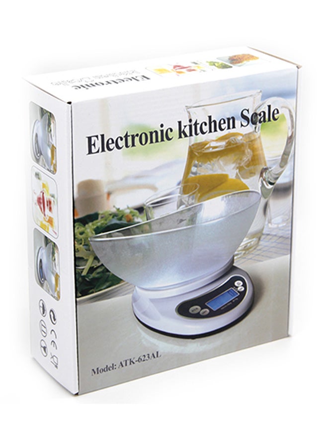 إسكدنيا ميزان مطبخ إلكتروني أبيض 17Ø³Ù†ØªÙŠÙ…ØªØ± - Image 2