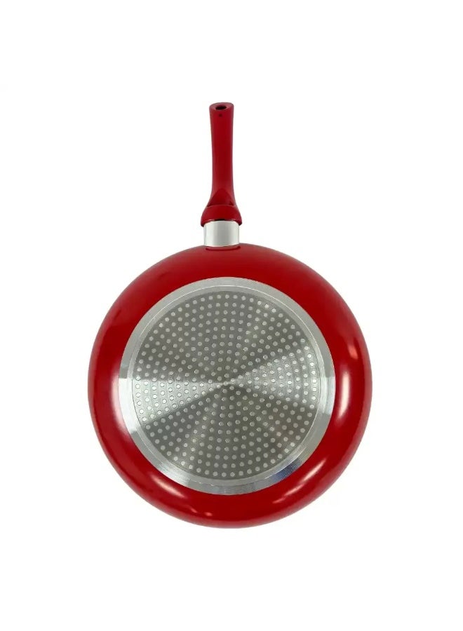 Kovar Non-Stick Cookware Fry Pan With Red Handle- 30cm - Image 2