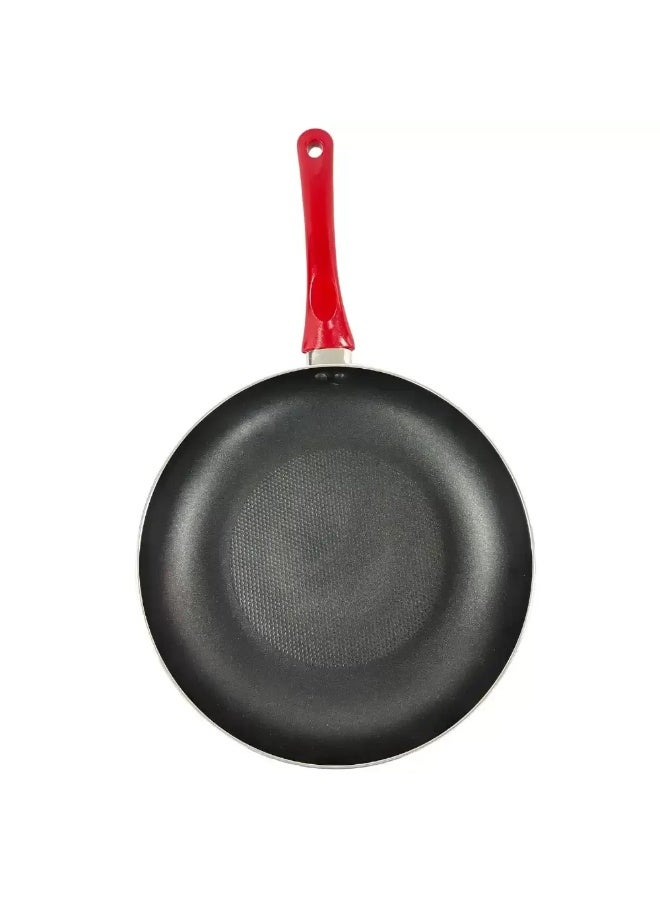 Kovar Non-Stick Cookware Fry Pan With Red Handle- 30cm - Image 1