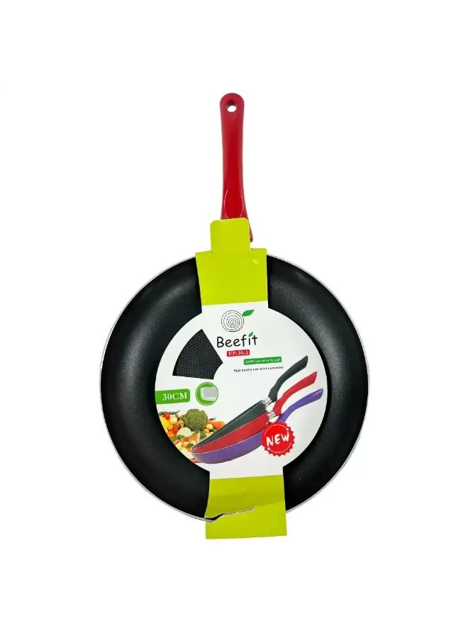 Kovar Non-Stick Cookware Fry Pan With Red Handle- 30cm - Image 3