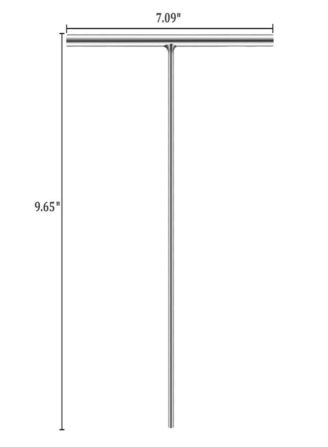 Echaprey Professional T Shape Stainless Steel Crepe Maker Batter Spreader to Fit Large Crepe Pan Maker (Large B) - Image 4