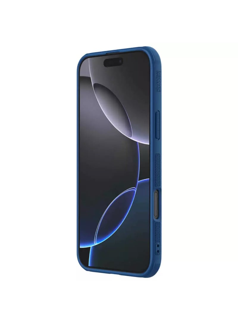 Nillkin Nillkin High Quality Super Frosted Shield Pro For Apple iPhone 16 Pro Max Blue  - Image 5