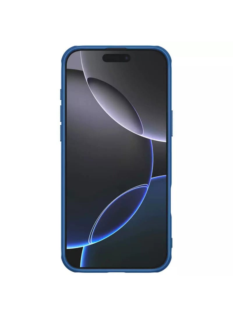 Nillkin Nillkin High Quality Super Frosted Shield Pro For Apple iPhone 16 Pro Max Blue  - Image 4