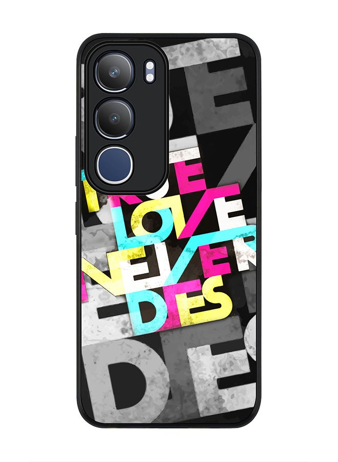 Stylizedd For vivo Y19s / Y19s Pro Case,Slim fit Camera Protection, Shockproof Thin Phone cover  - True Love Never Dies