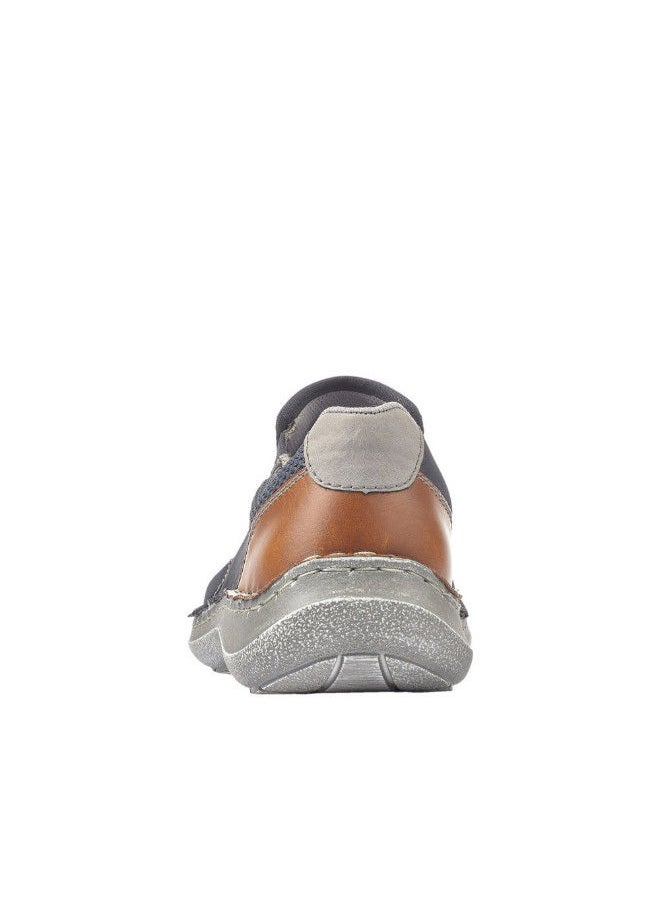 rieker Rieker Mens Casual Shoes 03053-14 Sergio Blue 116-1061  - Image 3