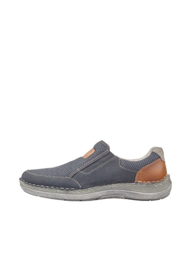 rieker Rieker Mens Casual Shoes 03053-14 Sergio Blue 116-1061  - Image 5