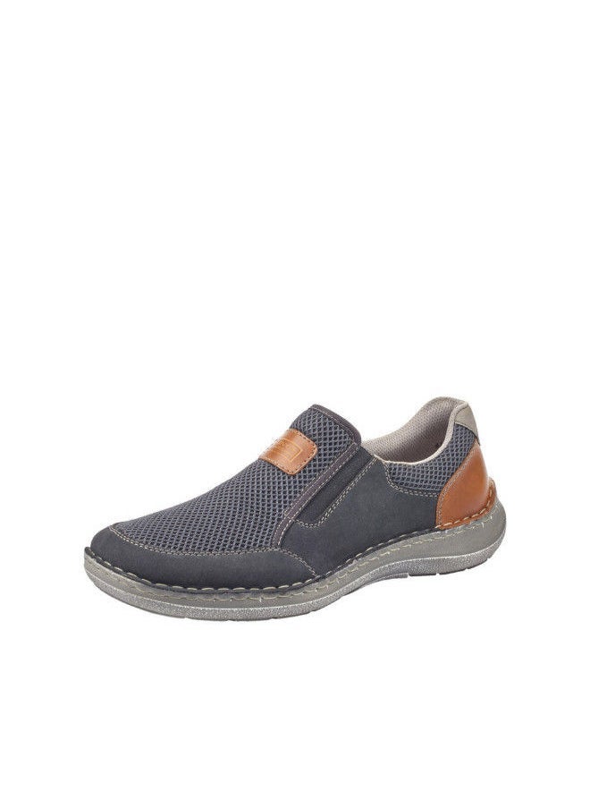 rieker Rieker Mens Casual Shoes 03053-14 Sergio Blue 116-1061  - Image 2