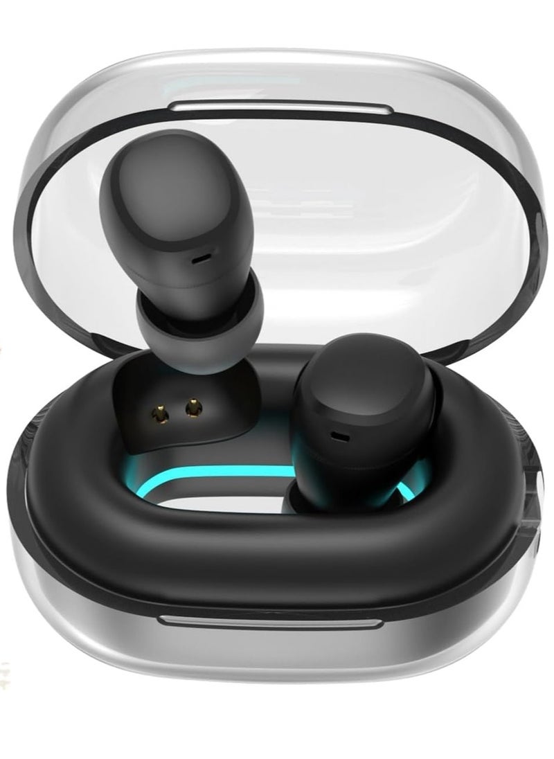JBLTM Y9 Mini Small Bluetooth Earplugs Invisible Wireless Suitable for Small Ear Canals Low-key Minimum Sleep Micro Invisible Earplugs Small Ears Waterproof, Ultra-long Battery Life, Call Function, Voice Control, Support Music, Sleep Mode, E-sports Low Latency  - Image 1