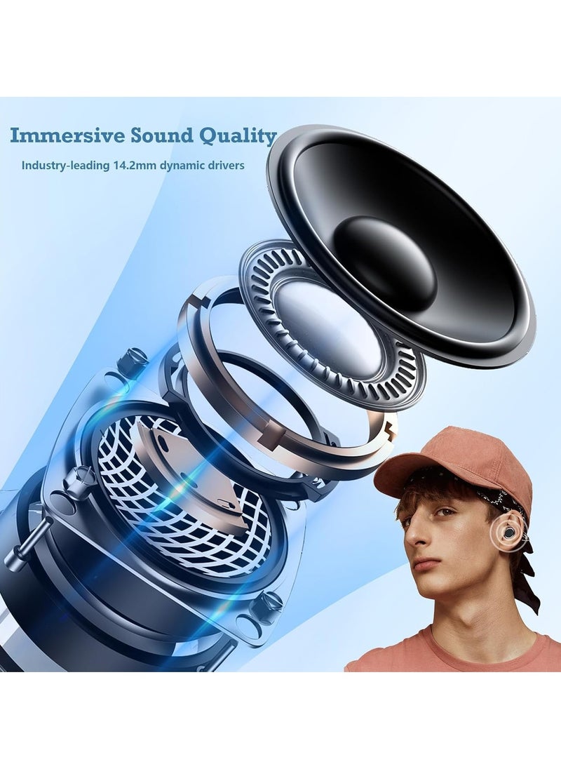 JBLTM Y9 Mini Small Bluetooth Earplugs Invisible Wireless Suitable for Small Ear Canals Low-key Minimum Sleep Micro Invisible Earplugs Small Ears Waterproof, Ultra-long Battery Life, Call Function, Voice Control, Support Music, Sleep Mode, E-sports Low Latency  - Image 2